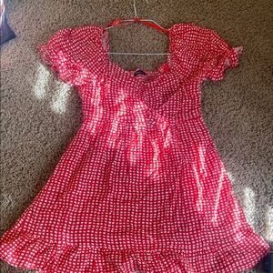 Red Polka Dot Dress